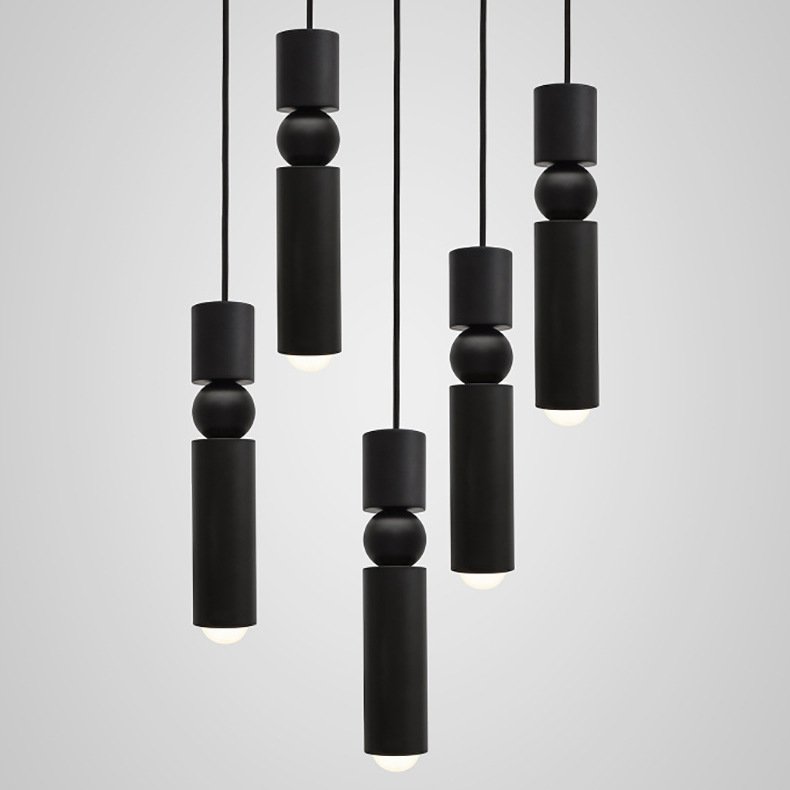 Подвесной светильник Fulcrum by Lee Broom Black Черный Подвесной светильник Fulcrum by Lee Broom Black Черный в Костроме | Loft Concept