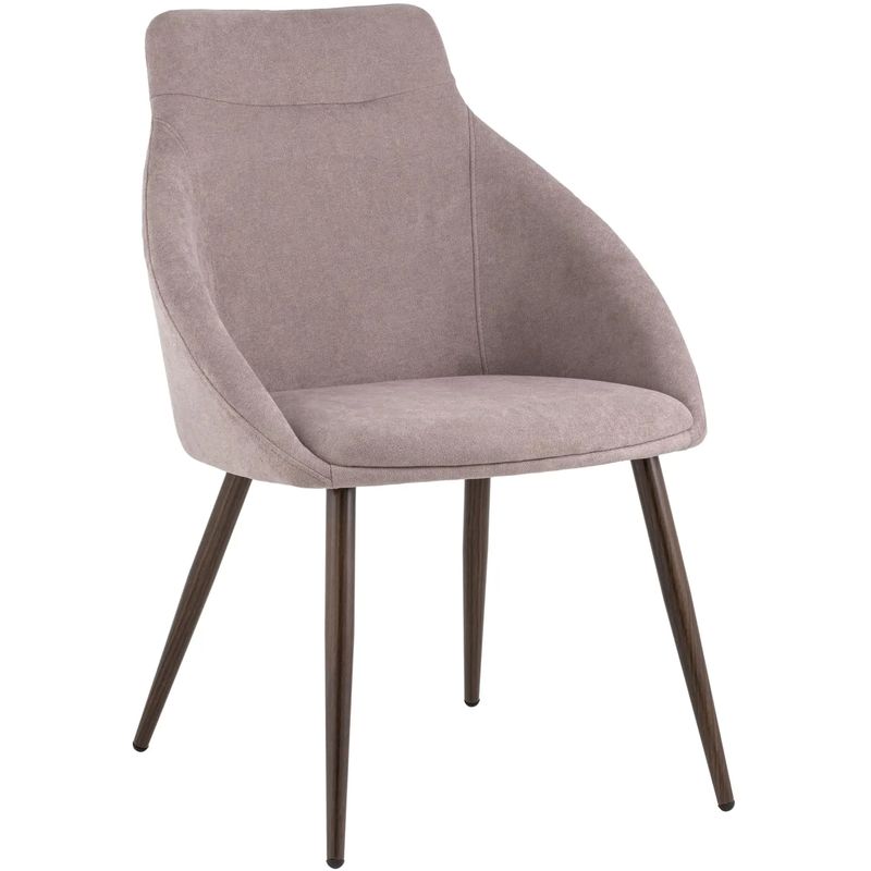 Стул Queenie Chair Пыльно-Розовый Цвет Розовый пастельный Коричневый Стул Queenie Chair Пыльно-Розовый Цвет Розовый пастельный Коричневый в Костроме | Loft Concept