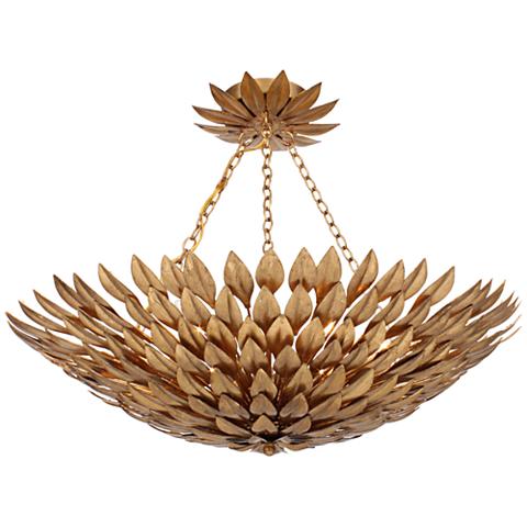 Люстра Crystorama Broche plumage Antique Gold CHANDELIER Золотой Люстра Crystorama Broche plumage Antique Gold CHANDELIER Золотой в Костроме | Loft Concept