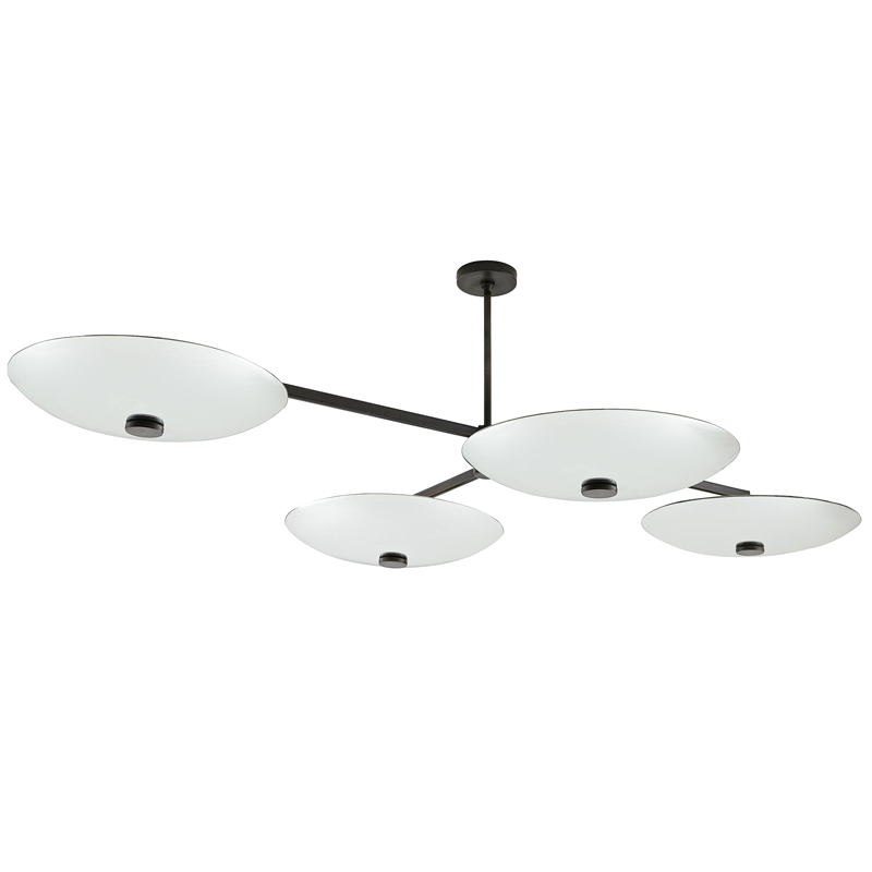 Люстра Arteriors RAMSEY CHANDELIER Черный Серый Серебряный Люстра Arteriors RAMSEY CHANDELIER Черный Серый Серебряный в Костроме | Loft Concept