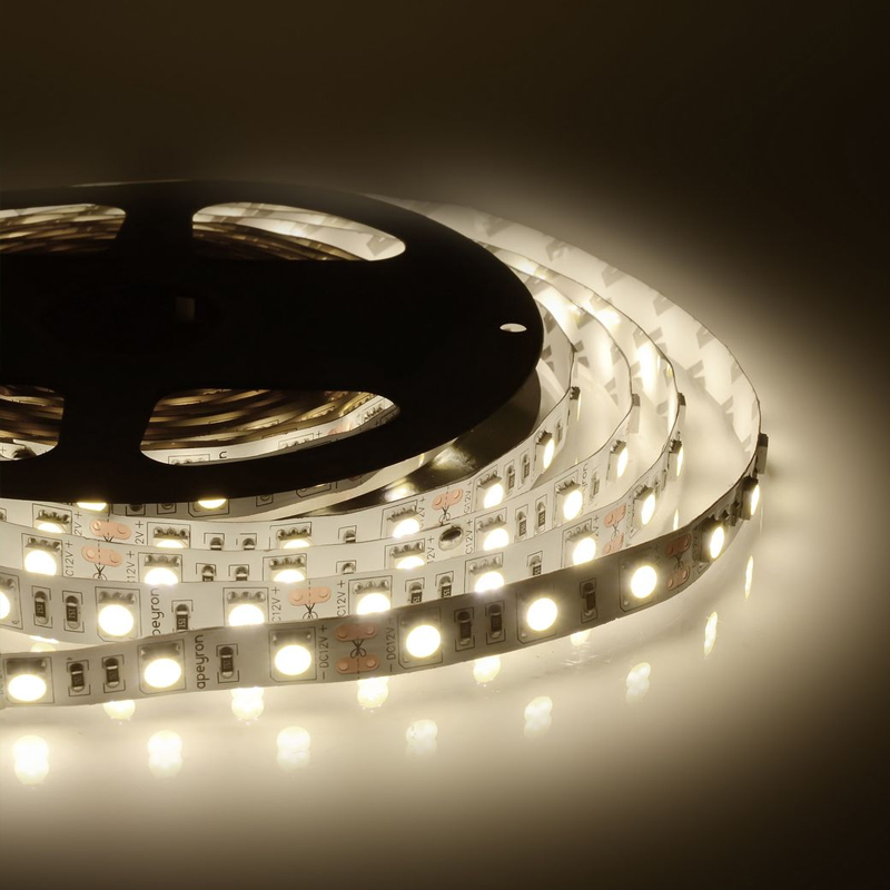 Светодиодная лента 14,4W/m 60LED/m 5050SMD дневной белый 5M Белый Светодиодная лента 14,4W/m 60LED/m 5050SMD дневной белый 5M Белый в Костроме | Loft Concept