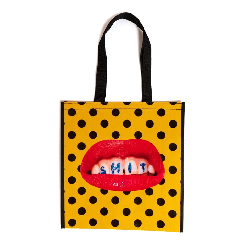 Сумка Seletti Grocery Shit Желтый Сумка Seletti Grocery Shit Желтый в Костроме | Loft Concept