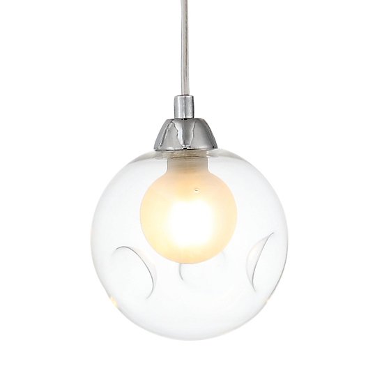 Светильник Bocci 28.1 Single Pendant Хром Прозрачный (Transparent) Светильник Bocci 28.1 Single Pendant Хром Прозрачный (Transparent) в Костроме | Loft Concept
