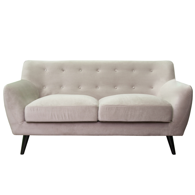 Диван Amantea Sofa beige velour Бежевый Диван Amantea Sofa beige velour Бежевый в Костроме | Loft Concept