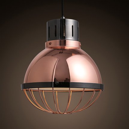Подвесной светильник Ufo Copper Pendant Small Черный Медь в Костроме | Loft Concept 