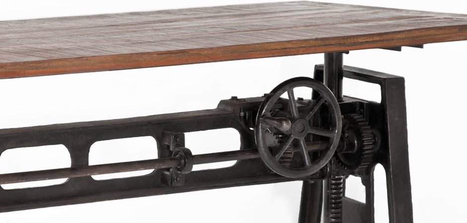 Стол GARIBALDI Dining Table Industrial Стол GARIBALDI Dining Table Industrial - Loft-Concept в Костроме