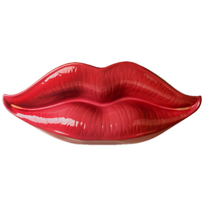 Настенный декор LIPS wall accessory RED Красный Настенный декор LIPS wall accessory RED Красный в Костроме | Loft Concept