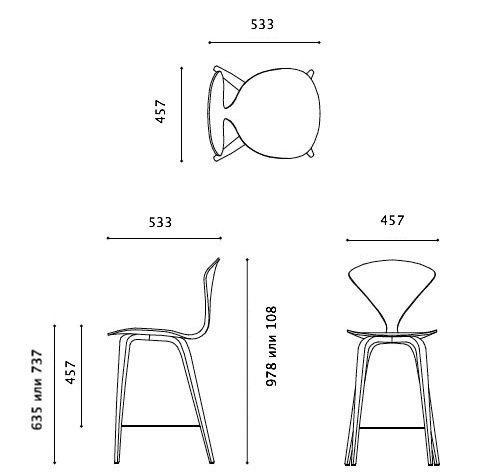 Барный стул Cherner Барный стул Cherner в Костроме