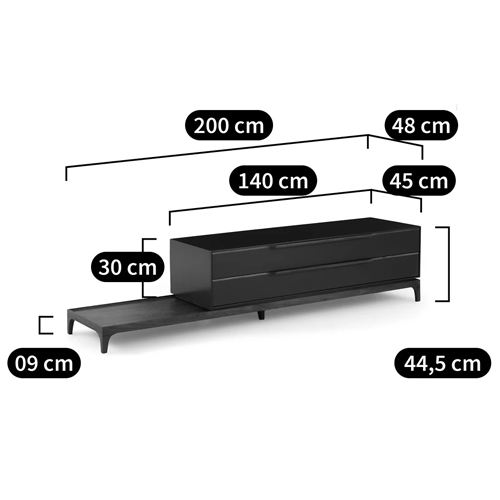 ТВ-тумба из орехового дерева Marco Wooden TV Stand ТВ-тумба из орехового дерева Marco Wooden TV Stand в Костроме