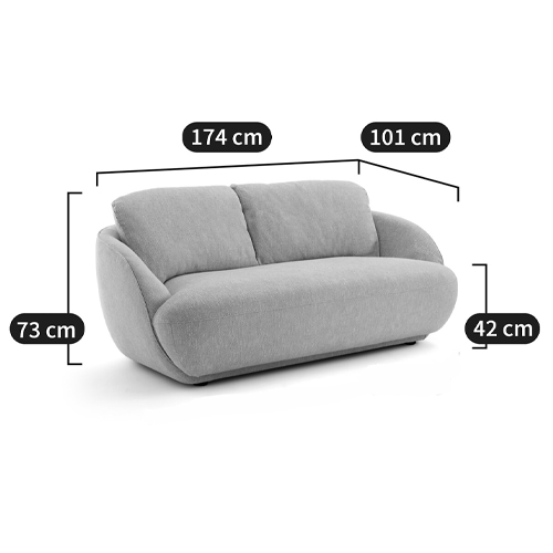 Двухместный диван Halle Green Sofa Двухместный диван Halle Green Sofa в Костроме