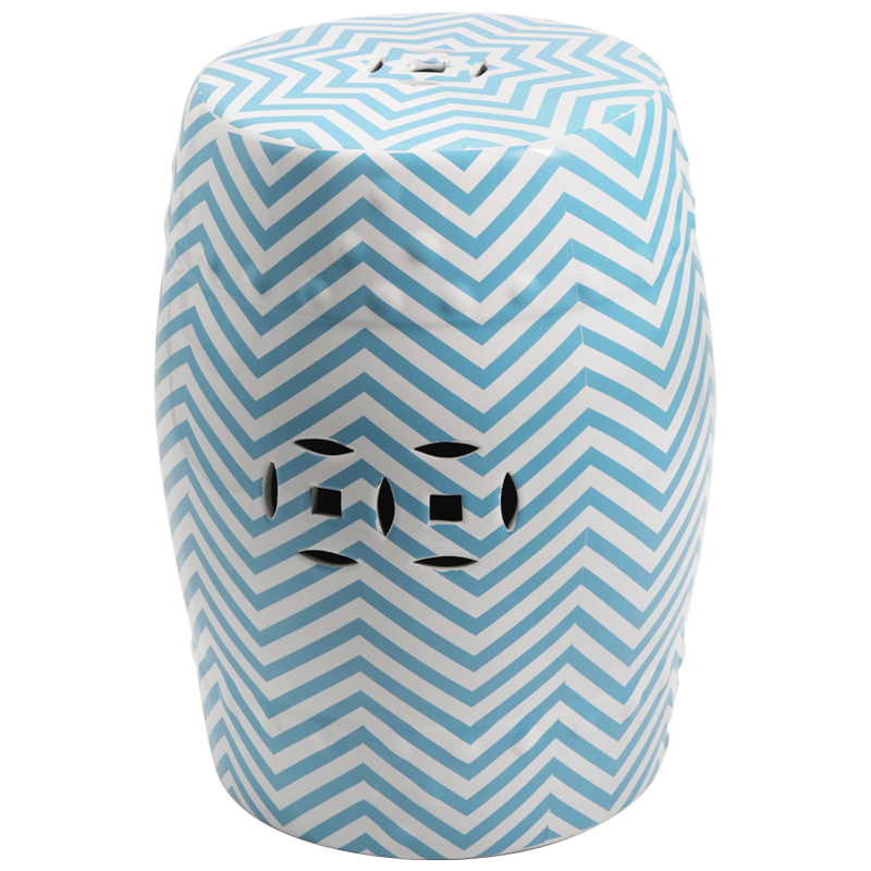 Китайский табурет Zigzag Pattern Китайский табурет Zigzag Pattern в Костроме | Loft Concept