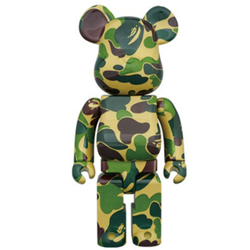 Статуэтка Bearbrick Camouflage Green Зеленый Статуэтка Bearbrick Camouflage Green Зеленый в Костроме | Loft Concept