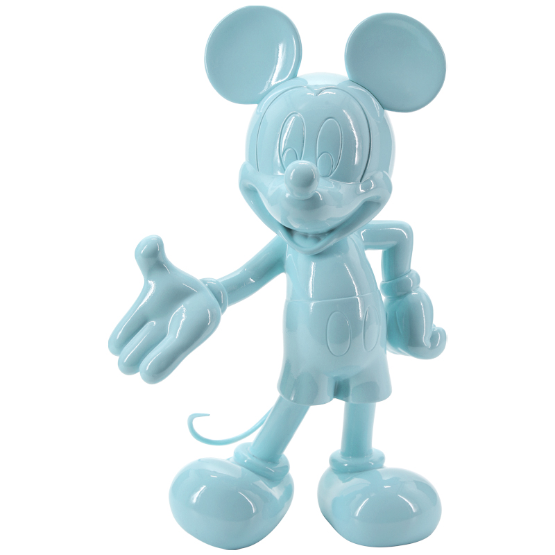 Статуэтка Mickey Mouse statuette blue Голубой пастельный Статуэтка Mickey Mouse statuette blue Голубой пастельный в Костроме | Loft Concept