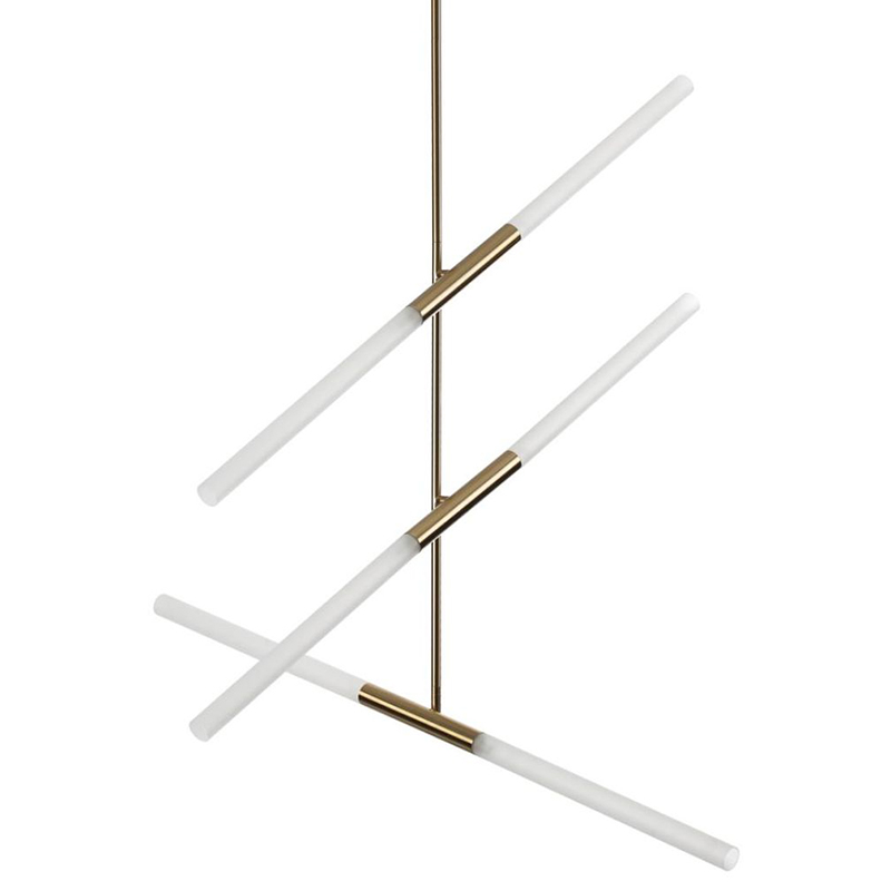 Светильник Gold Delta Light 6 lamp Золотой Светильник Gold Delta Light 6 lamp Золотой в Костроме | Loft Concept