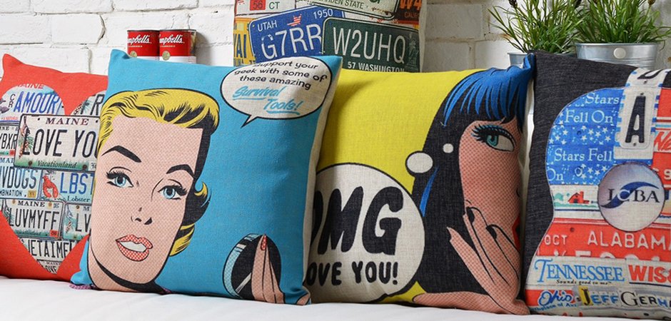 Декоративная подушка "i love you" Декоративная подушка "i love you" - Loft-Concept в Костроме