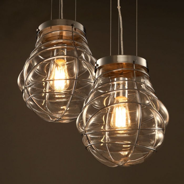 Подвесной светильник Steampunk Glass Shape Подвесной светильник Steampunk Glass Shape в Костроме | Loft Concept