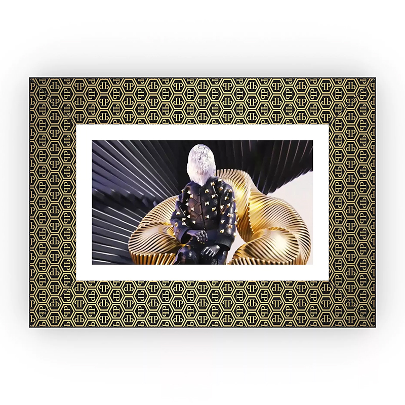 Экран Philipp Plein PP GLASS NFT L 43 дюйма Черный Золотой Зеркало Экран Philipp Plein PP GLASS NFT L 43 дюйма Черный Золотой Зеркало в Костроме | Loft Concept