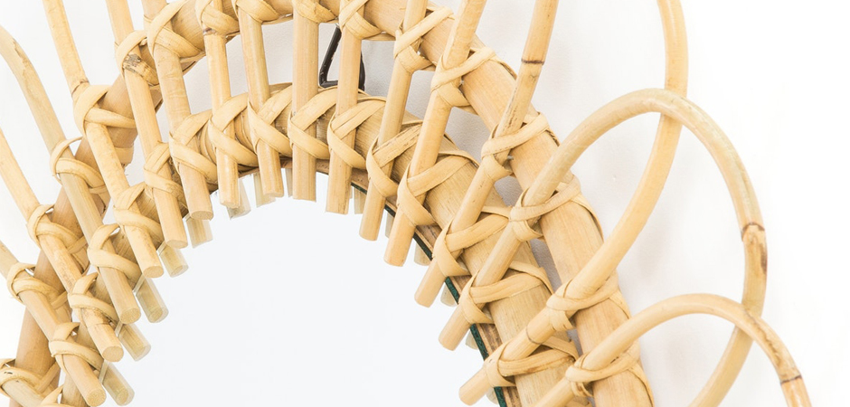 Зеркало Mirror Rattan Flower I Зеркало Mirror Rattan Flower I - Loft-Concept в Костроме
