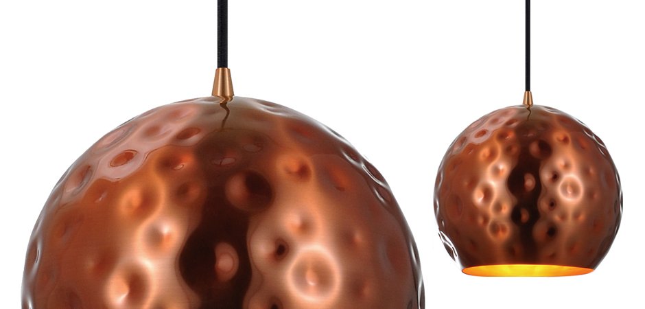 Подвесной светильник Copper loft pendant lamp sphere Подвесной светильник Copper loft pendant lamp sphere - Loft-Concept в Костроме