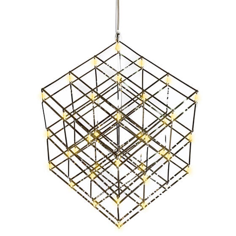 Люстра Moooi Tesseract Yellow lamp S Хром Люстра Moooi Tesseract Yellow lamp S Хром в Костроме | Loft Concept