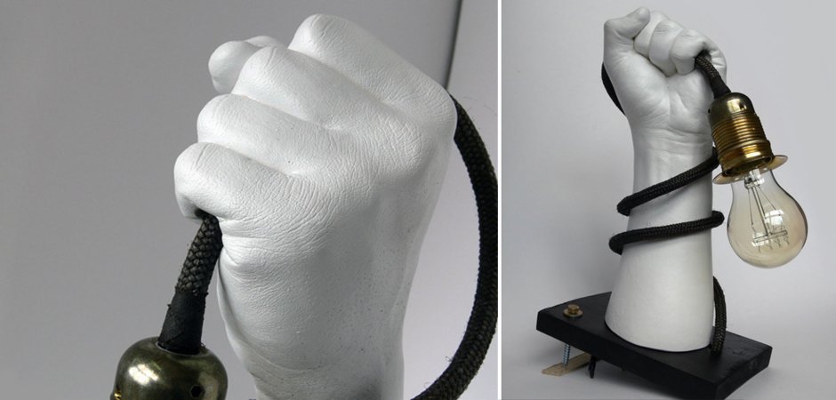 Бра Arm Sculpture Wall lamp Бра Arm Sculpture Wall lamp - Loft-Concept в Костроме