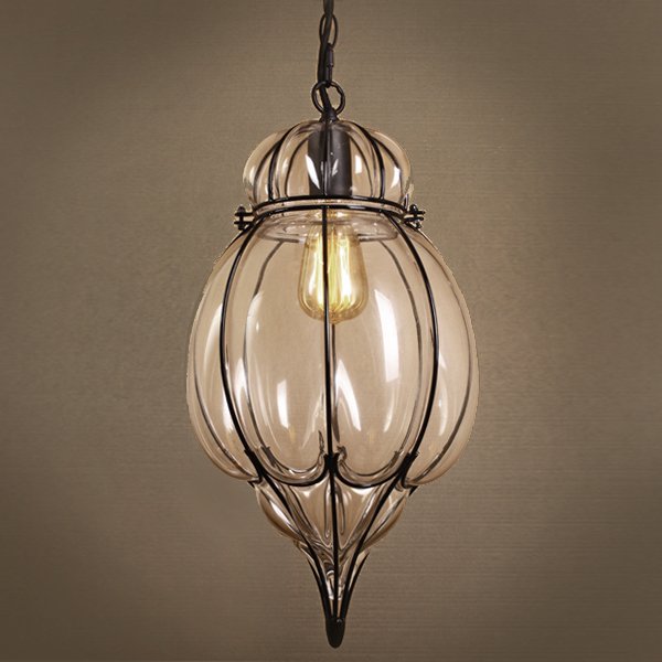 Подвесной светильник Metal Mesh and Glass Pendant IV Подвесной светильник Metal Mesh and Glass Pendant IV в Костроме | Loft Concept