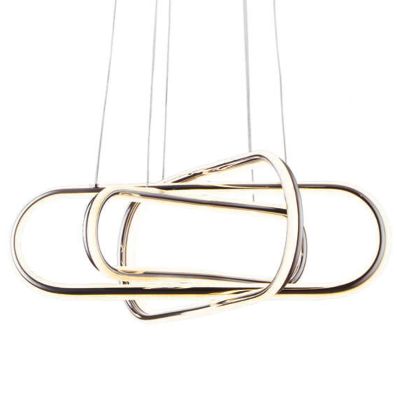 Люстра Joint Ovao Silver Chandelier Хром Люстра Joint Ovao Silver Chandelier Хром в Костроме | Loft Concept