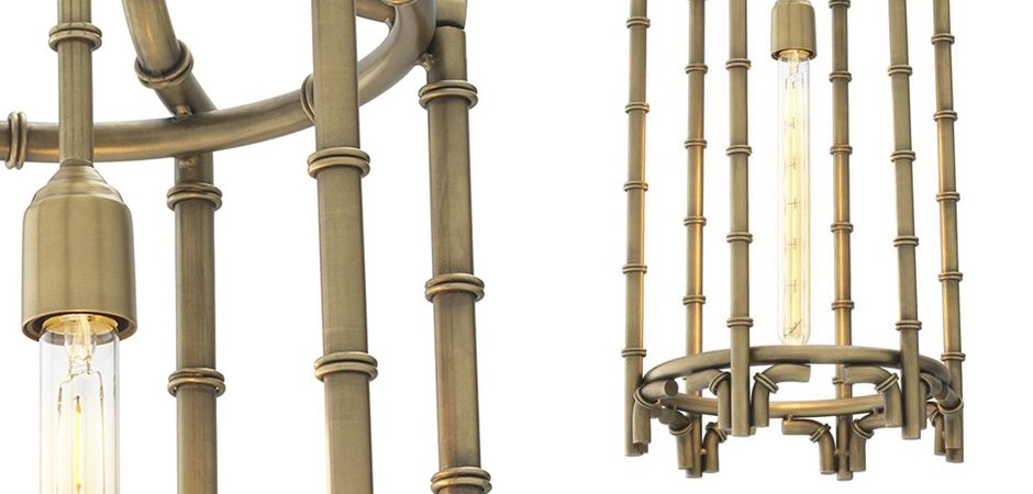 Люстра Eichholtz Lantern Vasco Brass - Loft-Concept в Костроме