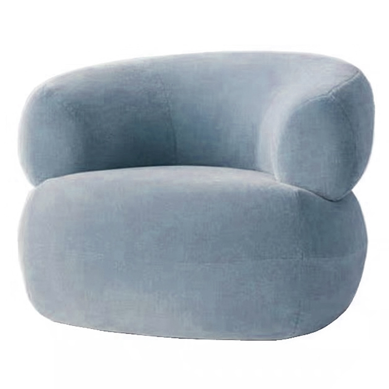 Кресло PUFFER CHAIR Дымчатая Роза Кресло PUFFER CHAIR Дымчатая Роза в Костроме | Loft Concept
