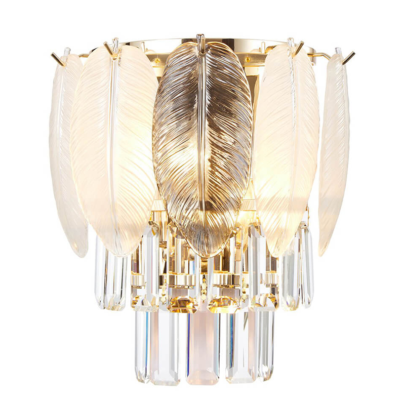 Бра Crystal in Petals Wall Lamp Глянцевое золото Бра Crystal in Petals Wall Lamp Глянцевое золото в Костроме | Loft Concept