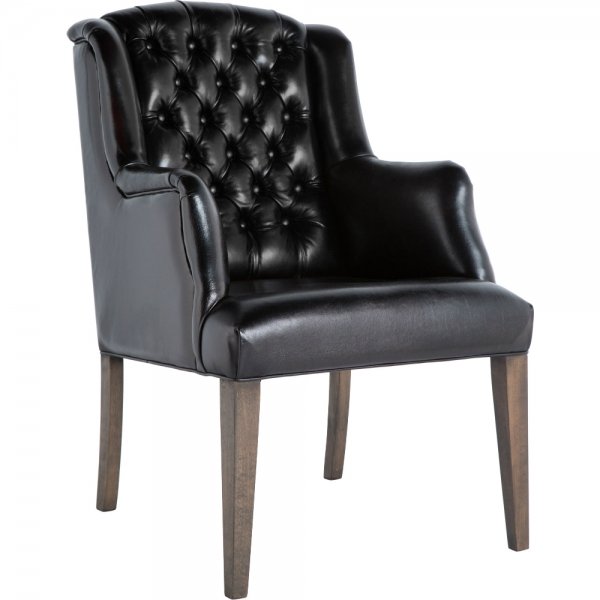 Кресло Leather Elegance Black Черный Кресло Leather Elegance Black Черный в Костроме | Loft Concept