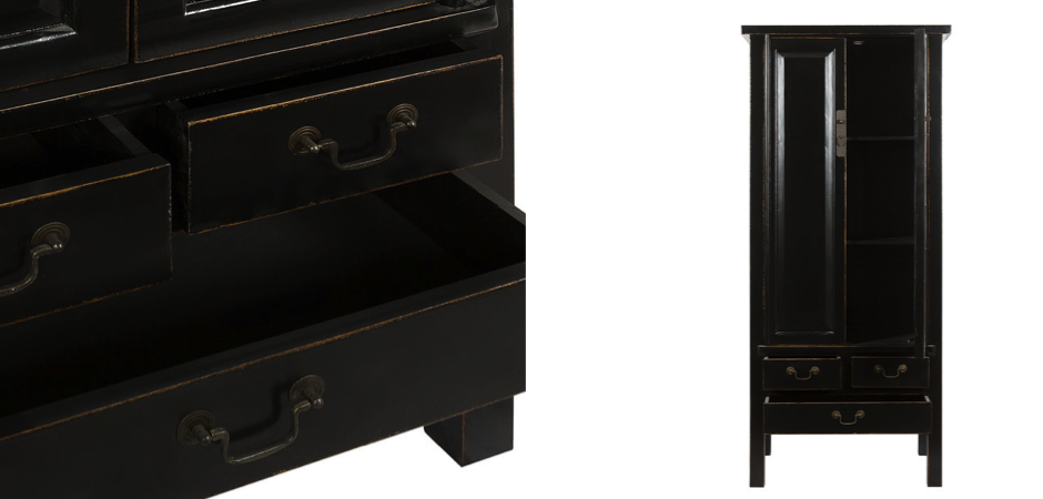 Шкаф Chinese Mama Black Шкаф Chinese Mama Black - Loft-Concept в Костроме