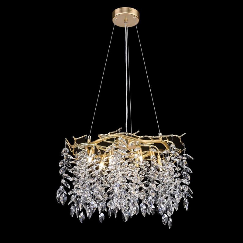 Хрустальная Люстра Diana Gold Small Золотой Хрустальная Люстра Diana Gold Small Золотой в Костроме | Loft Concept