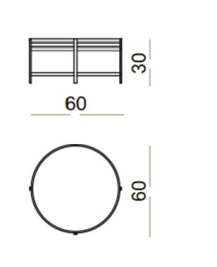 Столик Ula Low table ULA001 Столик Ula Low table ULA001 в Костроме