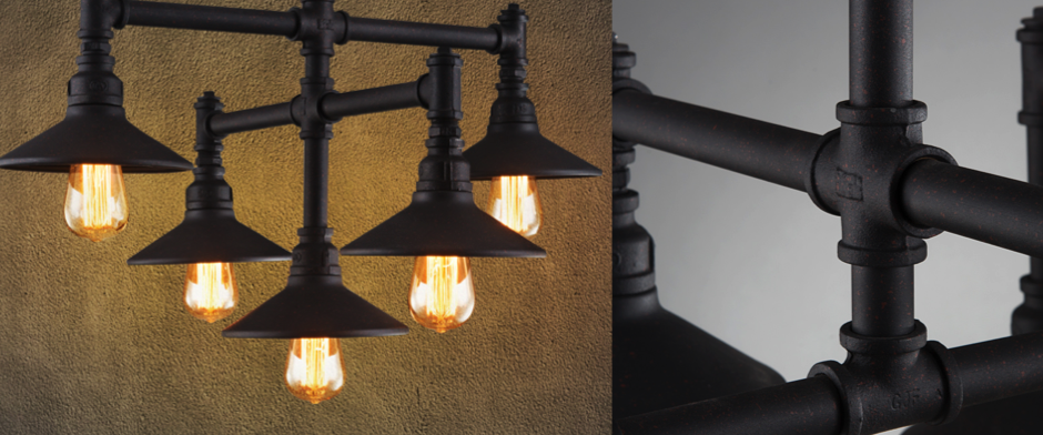 Потолочный светильник Connect Counter Chandelier Потолочный светильник Connect Counter Chandelier - Loft-Concept в Костроме