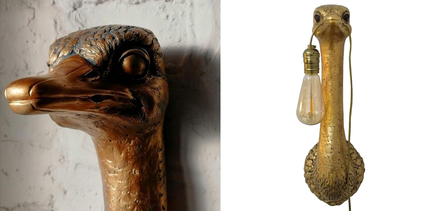 Бра Страус - фото