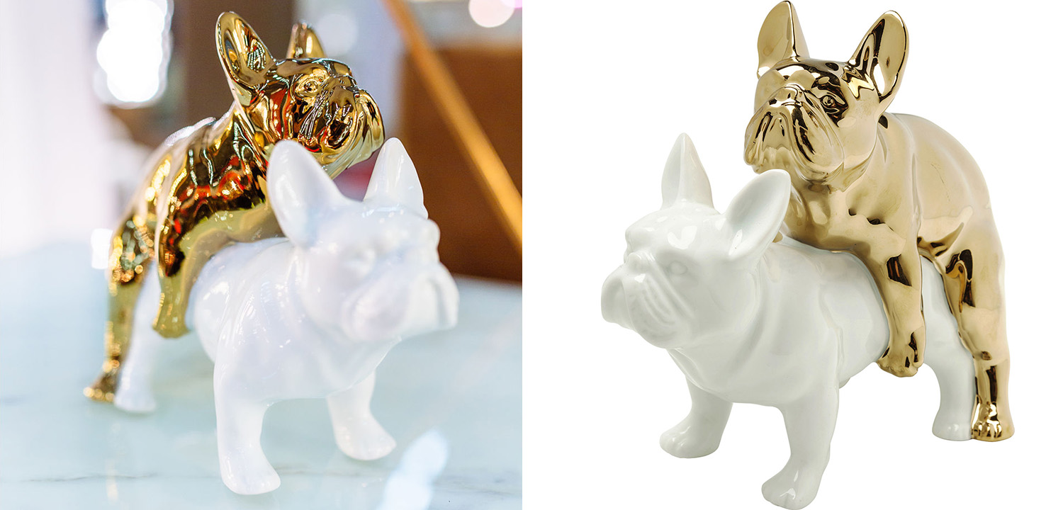 Статуэтка Bulldog Lovers - фото