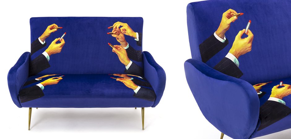 Диван Seletti Sofa Two Seater Lipsticks Диван Seletti Sofa Two Seater Lipsticks - Loft-Concept в Костроме
