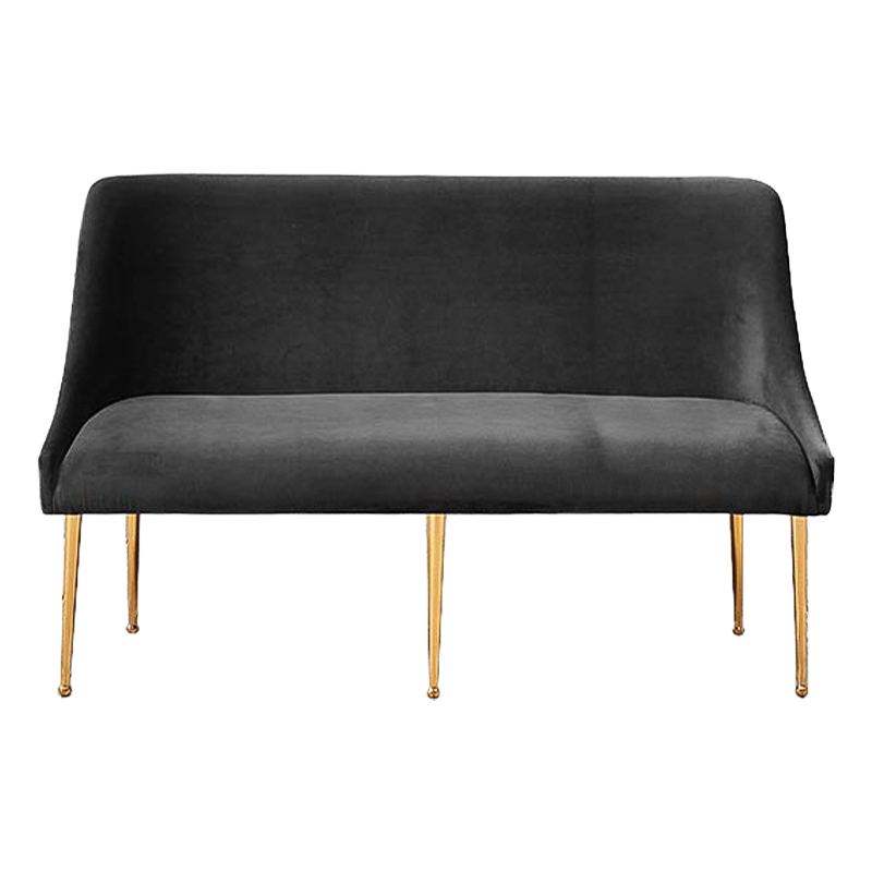 Диван Elegant Graphite Sofa Графитовый Золотой Диван Elegant Graphite Sofa Графитовый Золотой в Костроме | Loft Concept