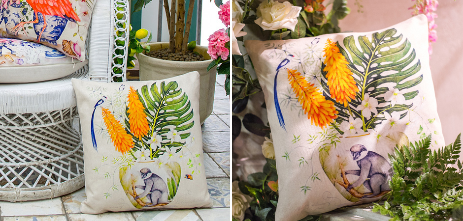 Декоративная подушка Little Monkey Pillow Декоративная подушка Little Monkey Pillow - Loft-Concept в Костроме
