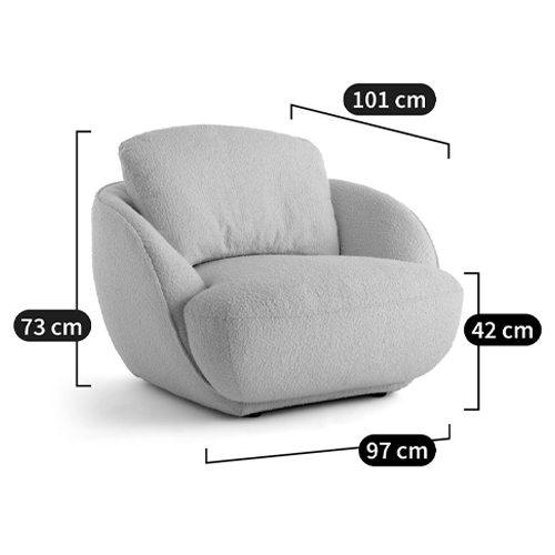 Полукруглое мягкое кресло Halle Green Armchair Полукруглое мягкое кресло Halle Green Armchair в Костроме
