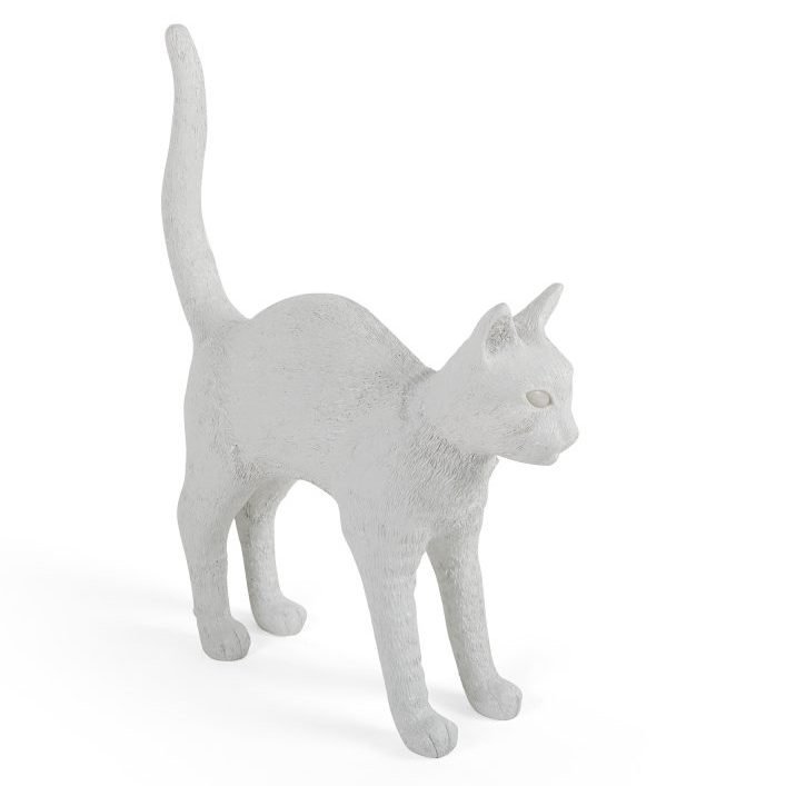 Лампа Seletti Jobby The Cat White Белый Лампа Seletti Jobby The Cat White Белый в Костроме | Loft Concept