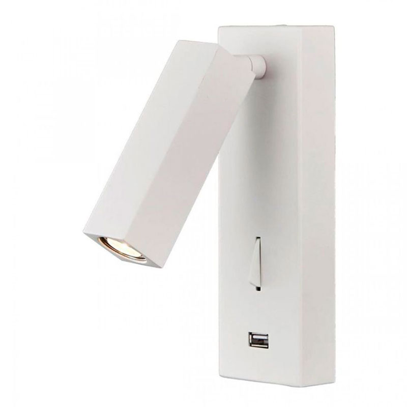 Бра Chelsom WALL LED DOCK White USB Белый Бра Chelsom WALL LED DOCK White USB Белый в Костроме | Loft Concept