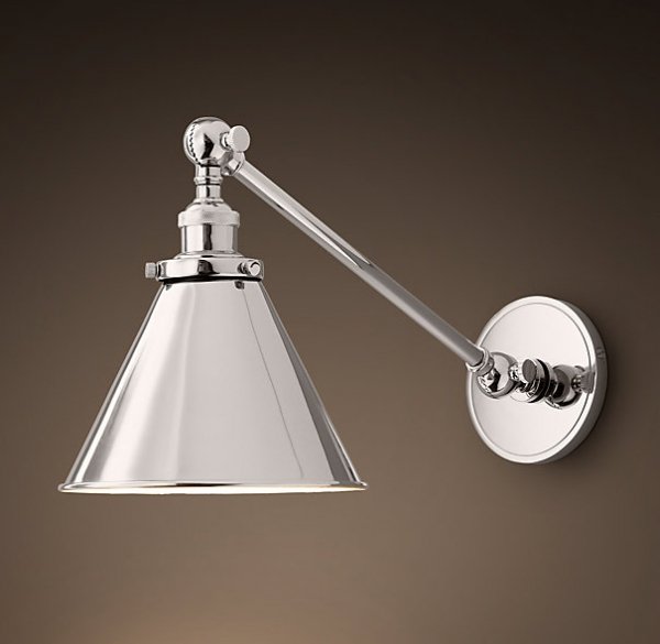 Бра 20TH C Library Single Sconce silver Бра 20TH C Library Single Sconce silver в Костроме | Loft Concept