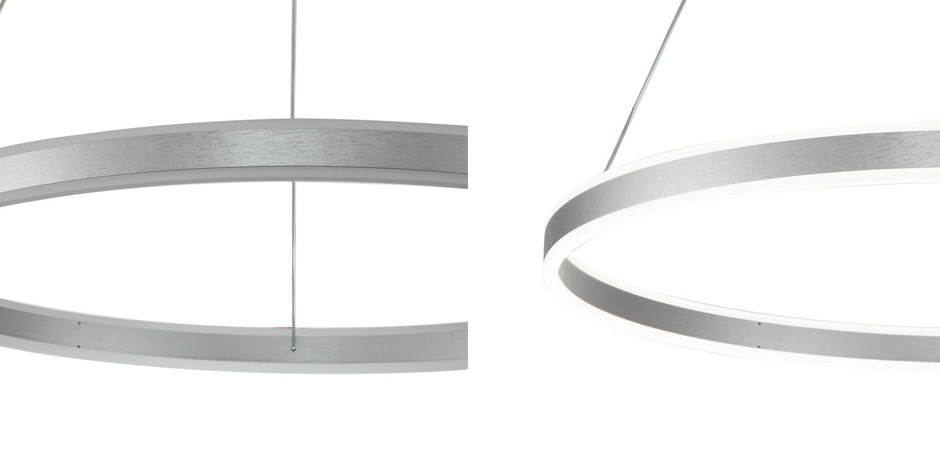 Подвесной светильник Neo Circles One Silver Подвесной светильник Neo Circles One Silver - Loft-Concept в Костроме