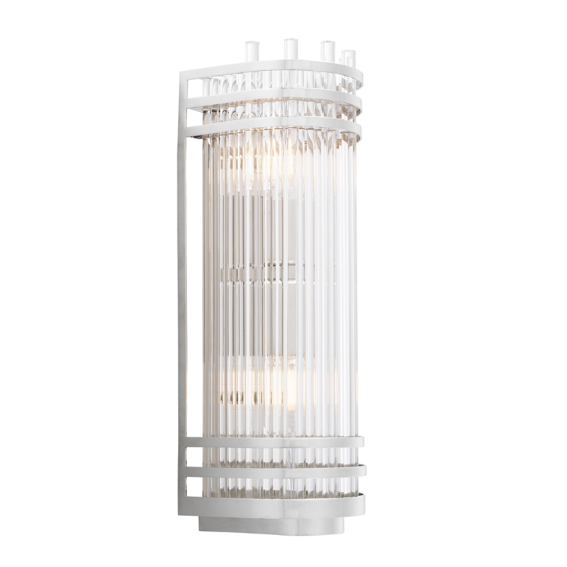Бра Eichholtz Wall Lamp Gulf S Nickel Никель Прозрачный Бра Eichholtz Wall Lamp Gulf S Nickel Никель Прозрачный в Костроме | Loft Concept