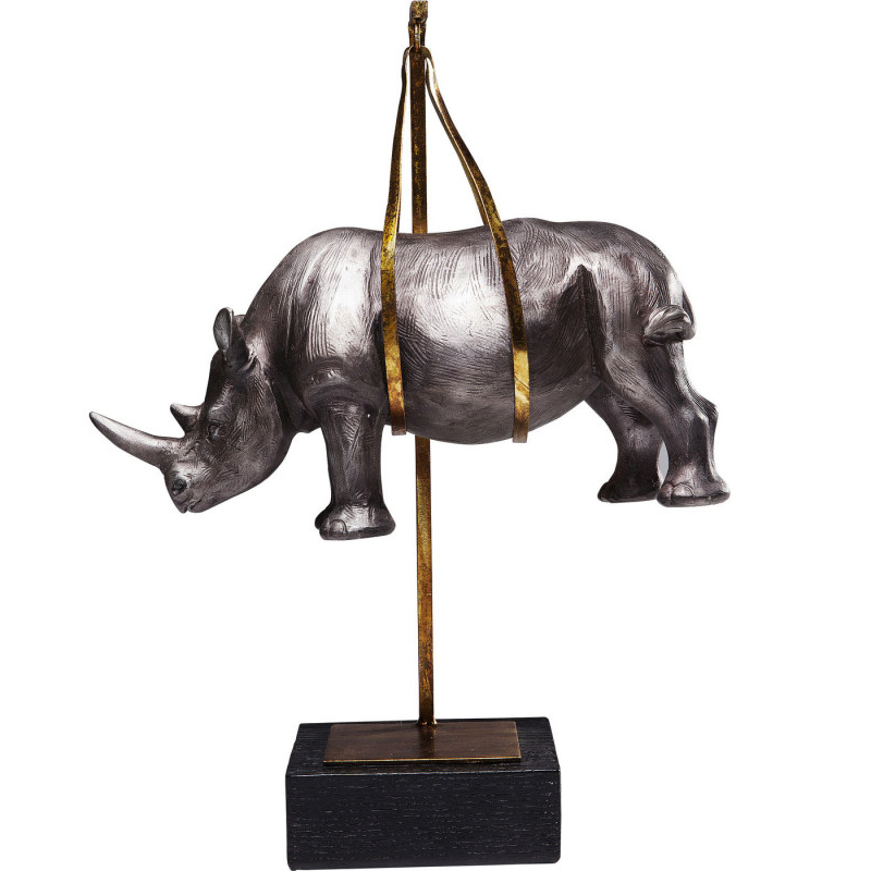 Статуэтка Hanged Rhino Сталь Статуэтка Hanged Rhino Сталь в Костроме | Loft Concept