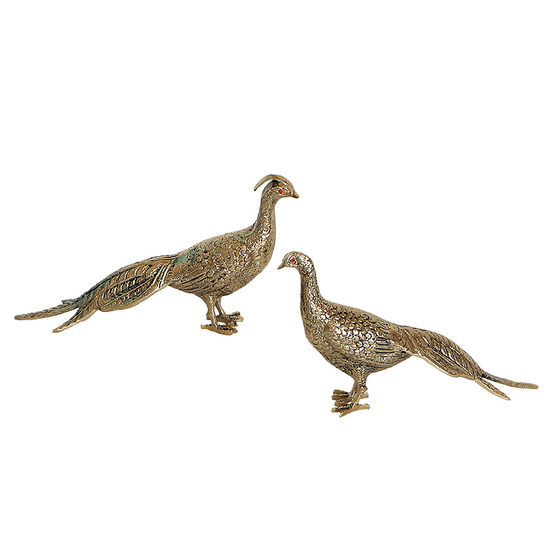 Статуэтка бронзовая пара Павлины Bronze Birds Бронза Статуэтка бронзовая пара Павлины Bronze Birds Бронза в Костроме | Loft Concept