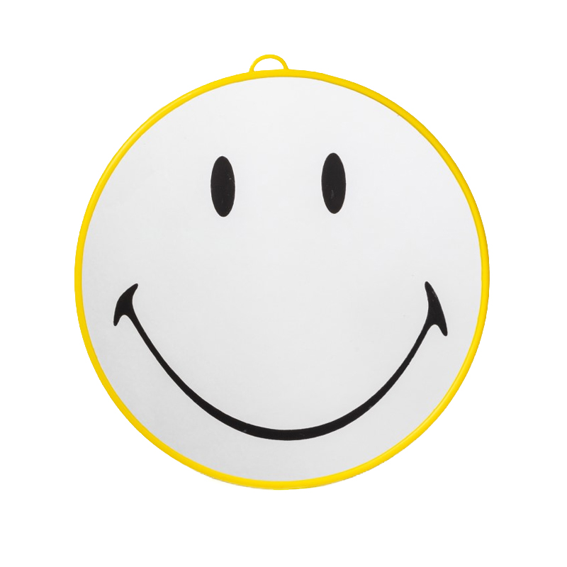 Зеркало Seletti Smiley Желтый Черный Зеркало Seletti Smiley Желтый Черный в Костроме | Loft Concept