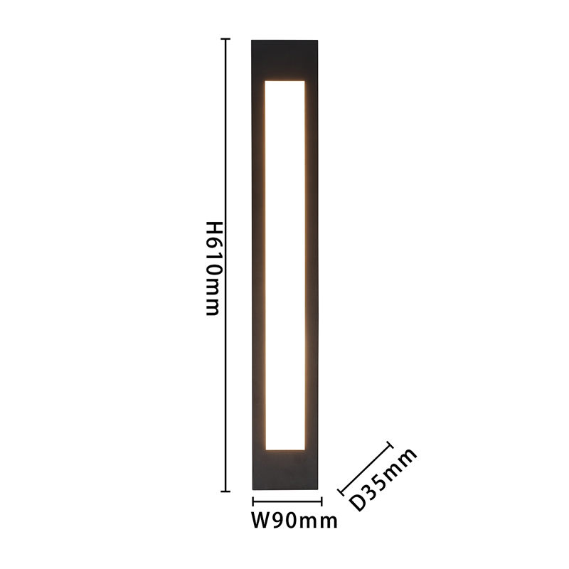 Настенный светильник Black Frame 61 см Настенный светильник Black Frame 61 см в Костроме